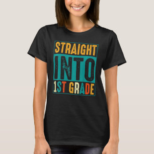 Camiseta Recto a 1er Grado Vintage Primero Grado Espalda T