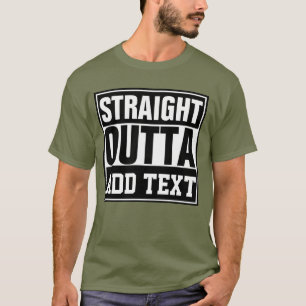 Camiseta RECTO DE - añade tu texto aquí/crea el tuyo