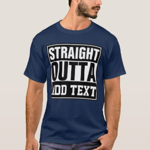 Camiseta RECTO DE - añade tu texto aquí/crea el tuyo 