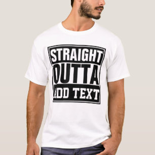 Camiseta RECTO DE - añade tu texto aquí/crea el tuyo