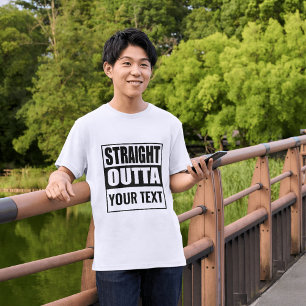 Camiseta RECTO DE - añade tu texto aquí/crea tu propia cami