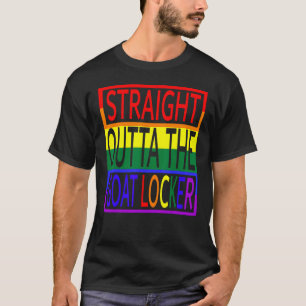 Camiseta Recto desde el Goat Locker Arcoíris de Jefe de la 
