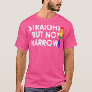 Camiseta Recto, pero no estrecho