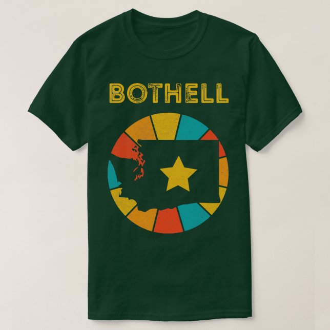 Camiseta Recuento con problemas de Bothell Washington Vinta (Diseño del anverso)