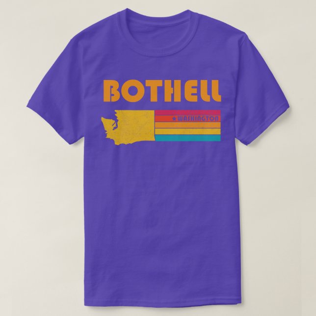 Camiseta Recuento con problemas de Bothell Washington Vinta (Diseño del anverso)