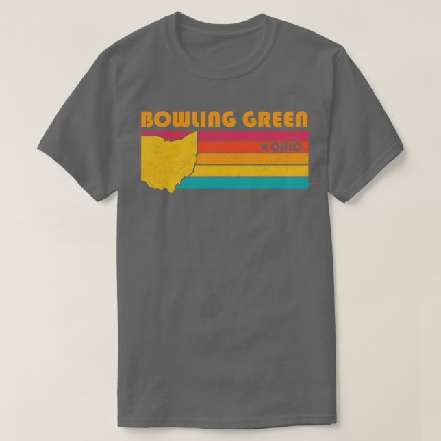 Camiseta Recuento con problemas de Bowling Green Ohio Vinta (Diseño del anverso)