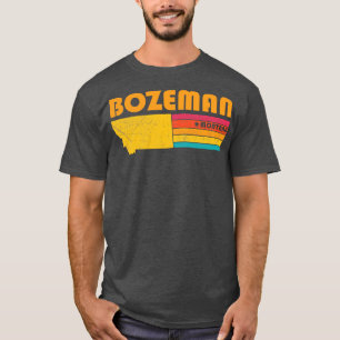 Camiseta Recuento con problemas de Bozeman Montana Vintage