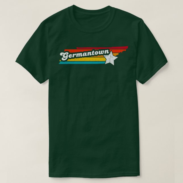 Camiseta Recuento con problemas de cosecha 1 de Germantown  (Diseño del anverso)