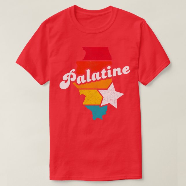 Camiseta Recuento con problemas de cosecha de Palatine Illi (Diseño del anverso)