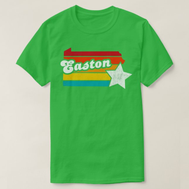 Camiseta Recuento con problemas de época de Easton Pennsylv (Diseño del anverso)