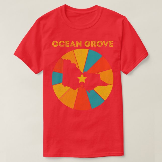 Camiseta Recuento con problemas de la cosecha de Ocean Grov (Diseño del anverso)