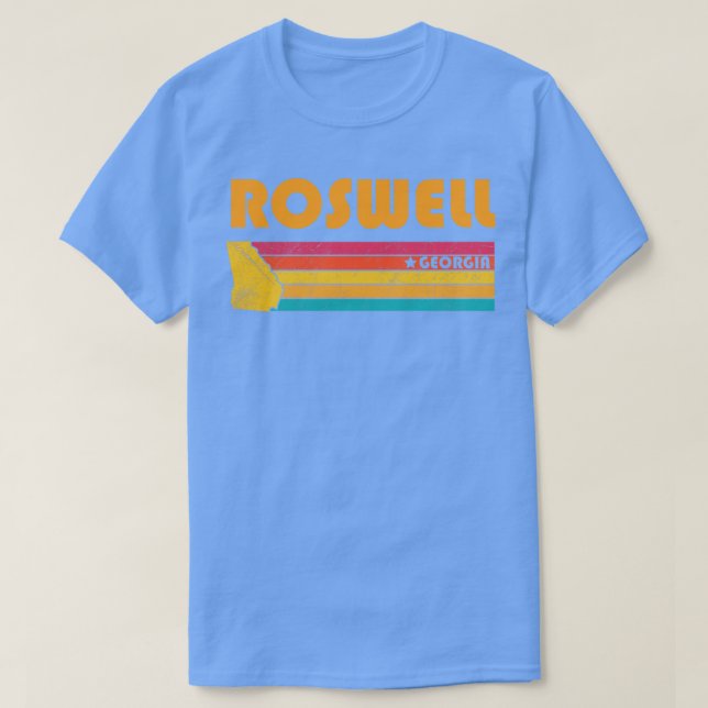 Camiseta Recuento con problemas de la época de Roswell Geor (Diseño del anverso)