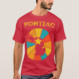 Camiseta Recuento con problemas de la vendimia Pontiac Mich