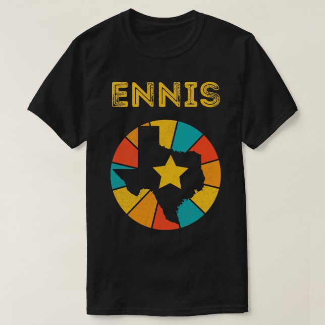 Camiseta Recuento con problemas de venado de Ennis Texas 1 (Diseño del anverso)