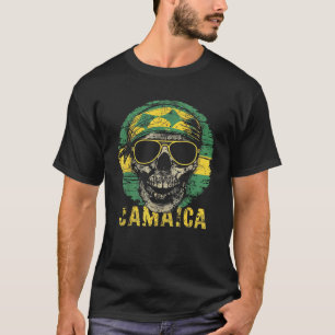 Camiseta Recuento de cosechas de esqueletos de la bandera j