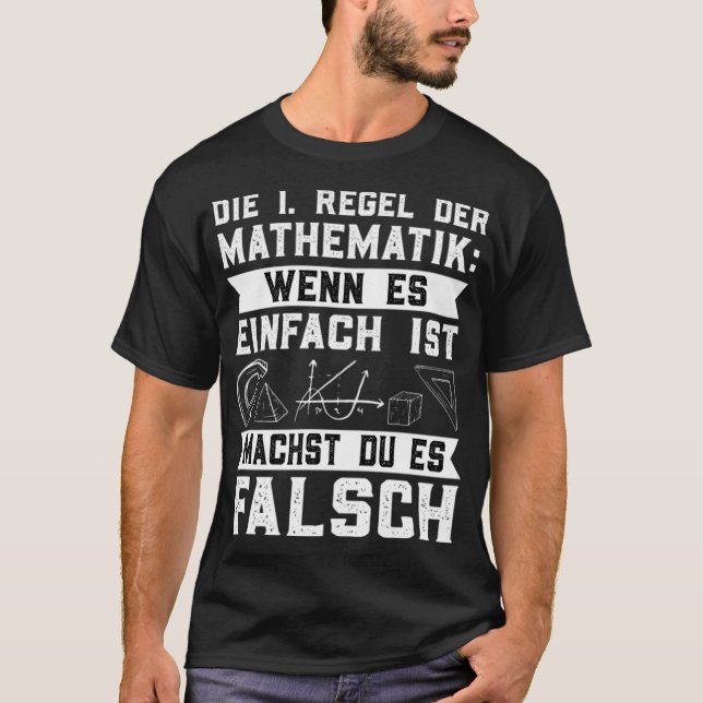 Camiseta Recuento de matemáticas de la profesora de matemát (Anverso)