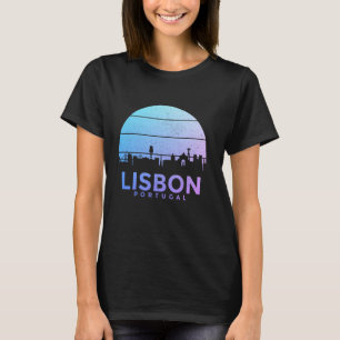 Camiseta Recuento portugués para la línea aérea de Lisboa