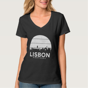 Camiseta Recuento portugués para la línea aérea de Lisboa