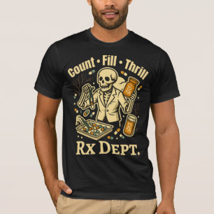 Camiseta Recuento ・ Relleno ・ Thrill Rx Dept Halloween