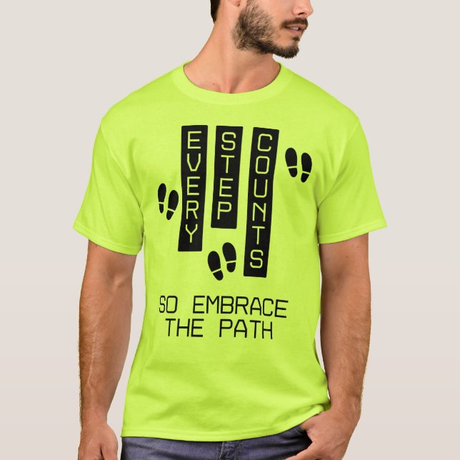 Camiseta Recuentos de cada paso (Anverso)