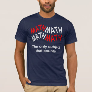 Camiseta Recuentos matemáticos ondulados
