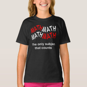 Camiseta Recuentos matemáticos ondulados