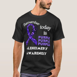 Camiseta Recuerda que hoy es púrpura