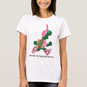 Camiseta Recuerda que la tortuga ganó la carrera