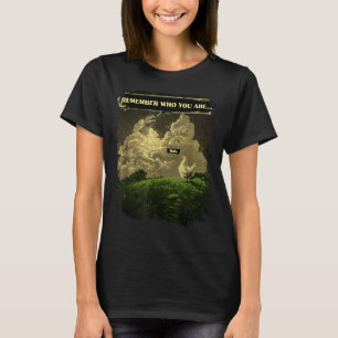 Camiseta Recuerda Quién Eres Dinosaurio Pollo Divertido Evo