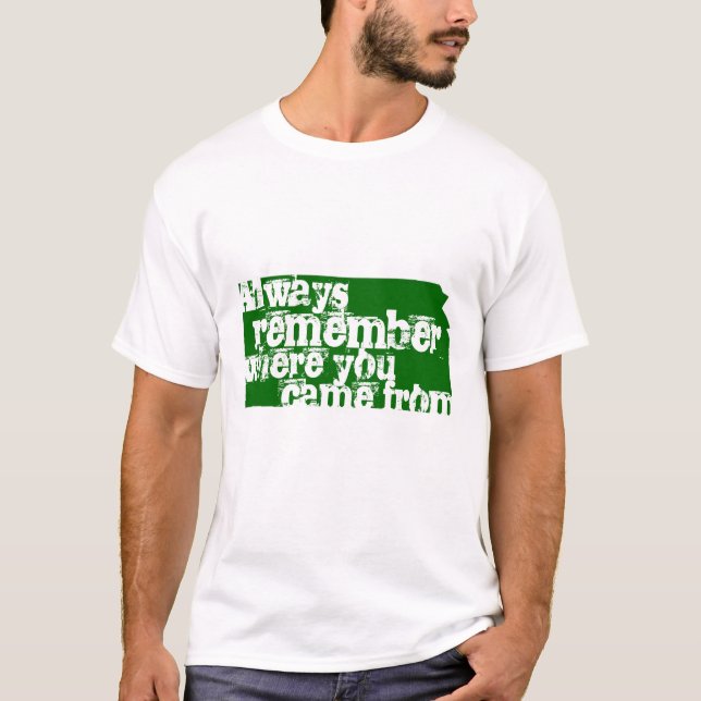 Camiseta Recuerda siempre (Anverso)