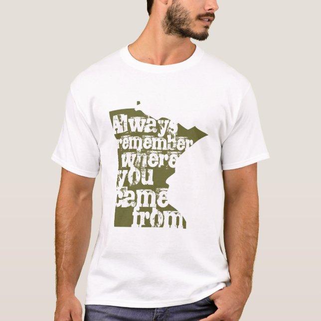 Camiseta Recuerda siempre (Anverso)