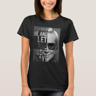 Camiseta Recuérdame Y Deja Que La Música Toca Música De Paí