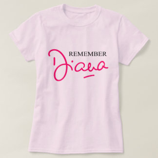 Camiseta Recuerde a Diana