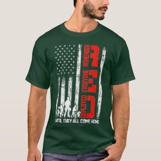 Camiseta Recuerde a todos los veteranos desempleados Vierne