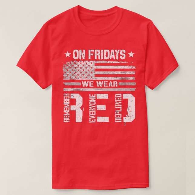 Camiseta Recuerde a todos los veteranos desempleados Vierne (Diseño del anverso)