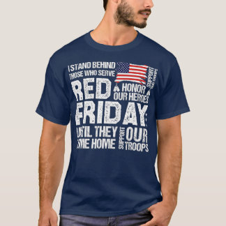 Camiseta Recuerde a todos los veteranos desplegados Viernes