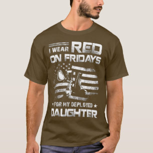 Camiseta Recuerde a todos los veteranos desplegados Viernes