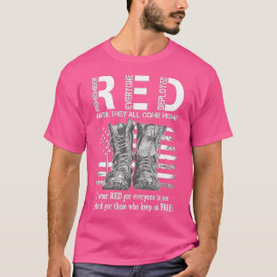 Camiseta Recuerde a todos los veteranos desplegados Viernes