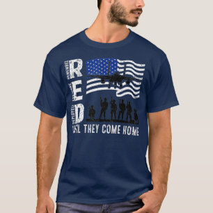 Camiseta Recuerde a todos los veteranos desplegados Viernes
