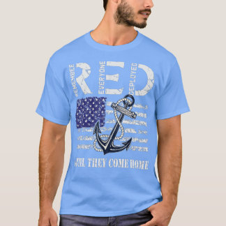 Camiseta Recuerde a todos los veteranos desplegados Viernes