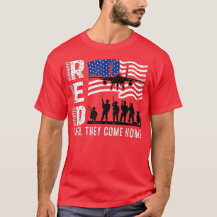 Camiseta Recuerde a todos los veteranos desplegados Viernes