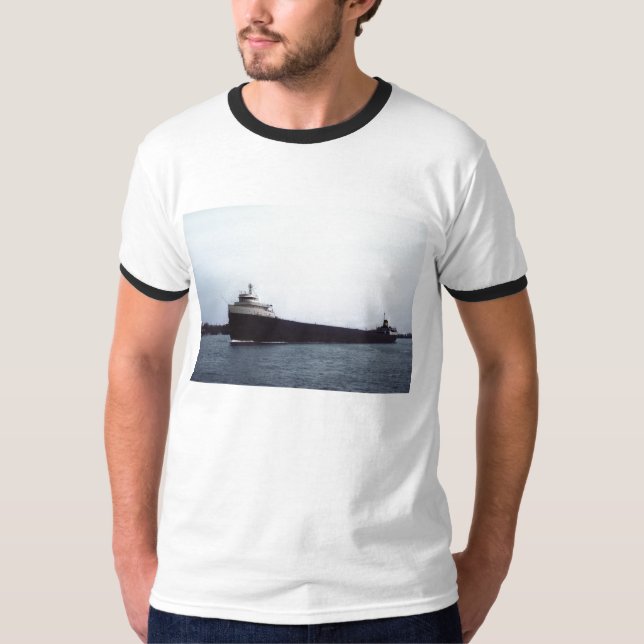 Camiseta Recuerde al equipo del Edmund Fitzgerald (Anverso)