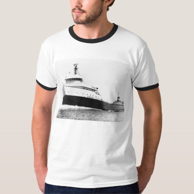 Camiseta Recuerde al equipo del Edmund Fitzgerald (Anverso)