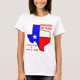 Camiseta Recuerde el Álamo #002