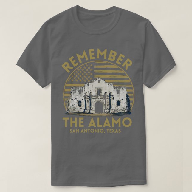 Camiseta RECUERDE EL ALAMO TShirt (Diseño del anverso)