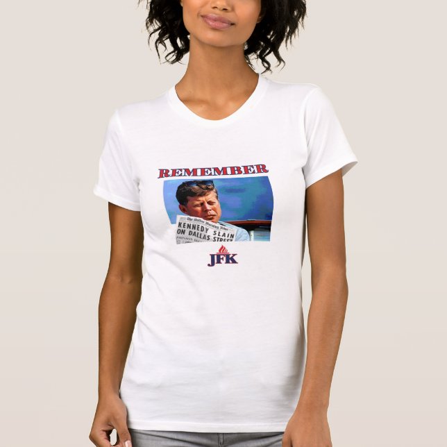 Camiseta Recuerde JFK (Anverso)