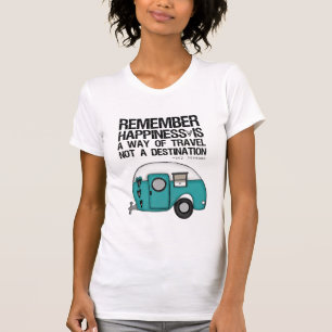 Camiseta recuerde la felicidad