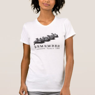 Camiseta Recuerde la Plaza de Tiananmen