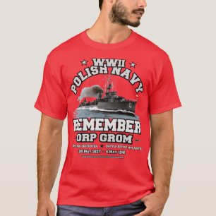 Camiseta RECUERDE ORP GROM Armada polaca