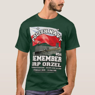Camiseta RECUERDE ORP Orze, el orgullo de la marina polaca